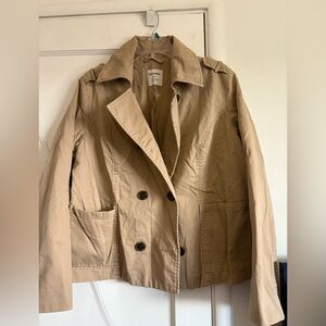 Old Navy Women's Classic Tan Trench Coat